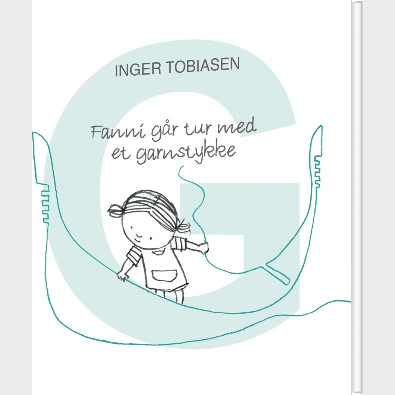 Fanni Gr Tur Med Et Garnstykke - Inger Tobiasen - Bog