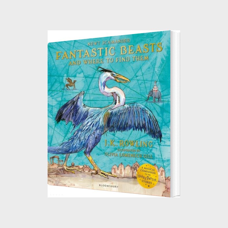 Fantastic Beasts And Where To Find Them: Illustrated Edition - J. K. Rowling - English Book
