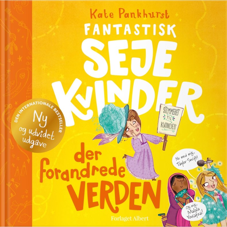 Fantastisk Seje Kvinder Der Forandrede Verden - Kate Pankhurst - Bog