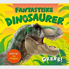 Fantastiske Dinosaurer - Bog