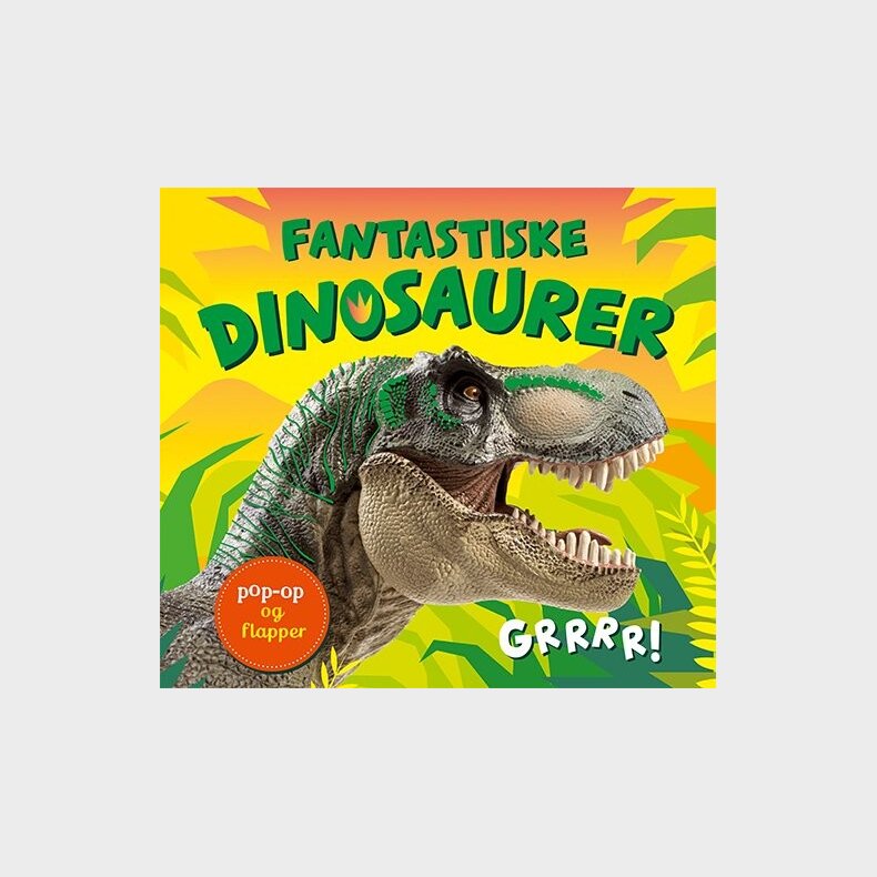 Fantastiske Dinosaurer - Bog