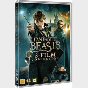 Fantastiske Skabninger / Fantastic Beasts 1-3 - DVD - Film
