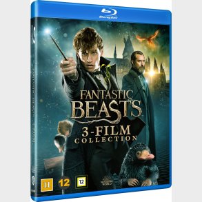 Fantastiske Skabninger / Fantastic Beasts 1-3 - Blu-Ray