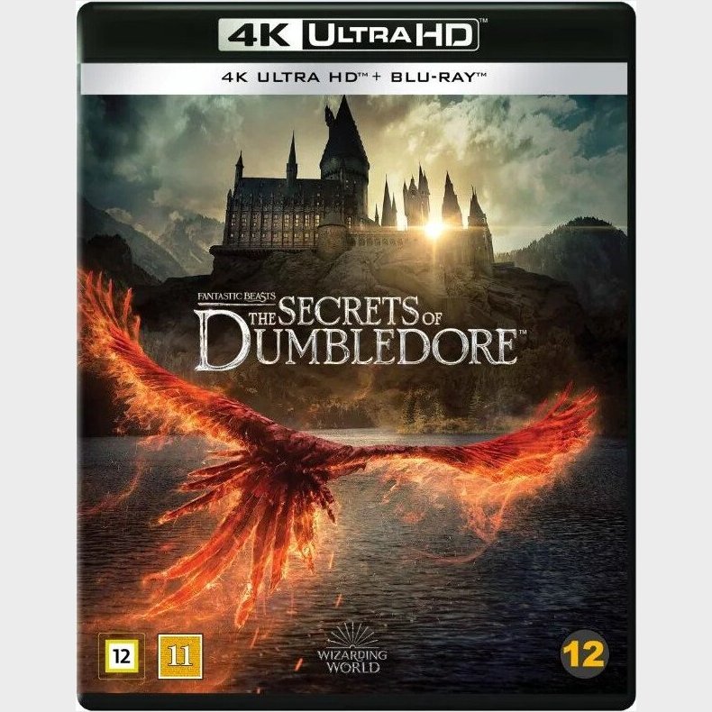 Fantastiske Skabninger 3 - Dumbledores Hemmeligheder - 4K Blu-Ray