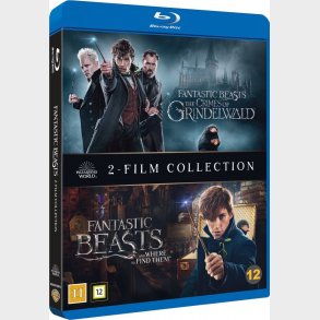 Fantastiske Skabninger 1-2 / Fantastic Beasts 1-2 - Blu-Ray