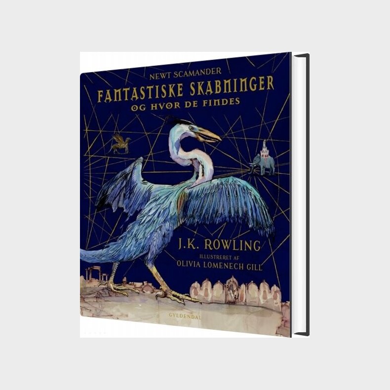 Fantastiske Skabninger Og Hvor De Findes - Illustreret Udgave - J. K. Rowling - Bog