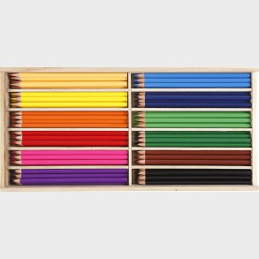 Farveblyanter - Mine 3 Mm - Assorterede Farver - 288 Stk.