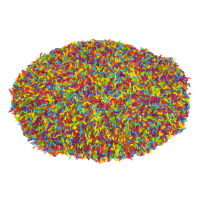 Roylco | Farvede ris til sanselege, 454 gr.