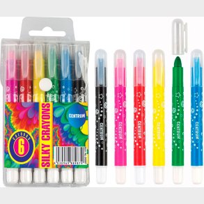 Farvekridt Silky Crayon Art 6 Stk - Centrum
