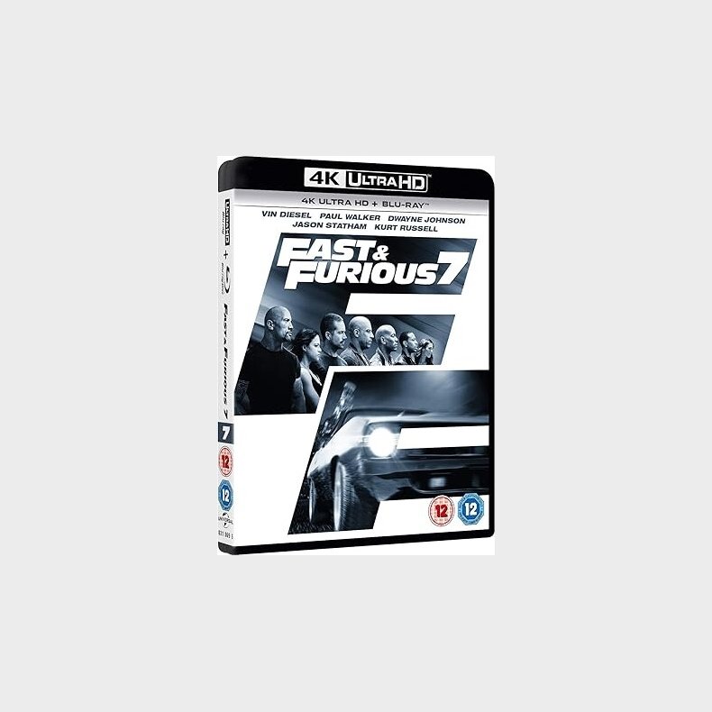Fast And Furious 7 - 4K Blu-Ray