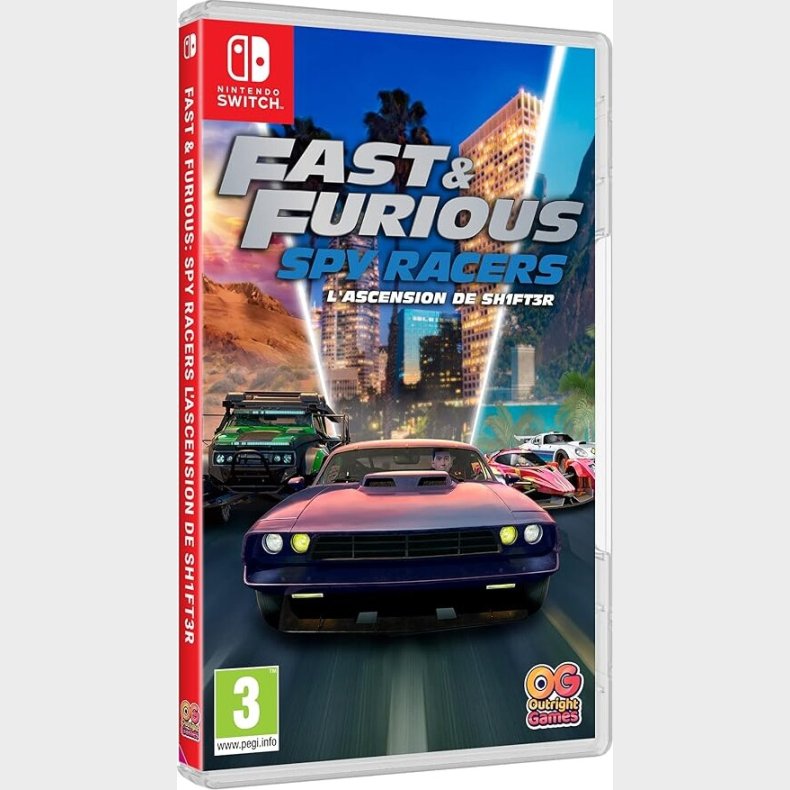 Fast And Furious: Spy Racers Rise Of Sh1ft3r - Nintendo Switch