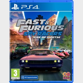 Fast & Furious: Spy Racers Rise Of Sh1ft3r (import) - PS4