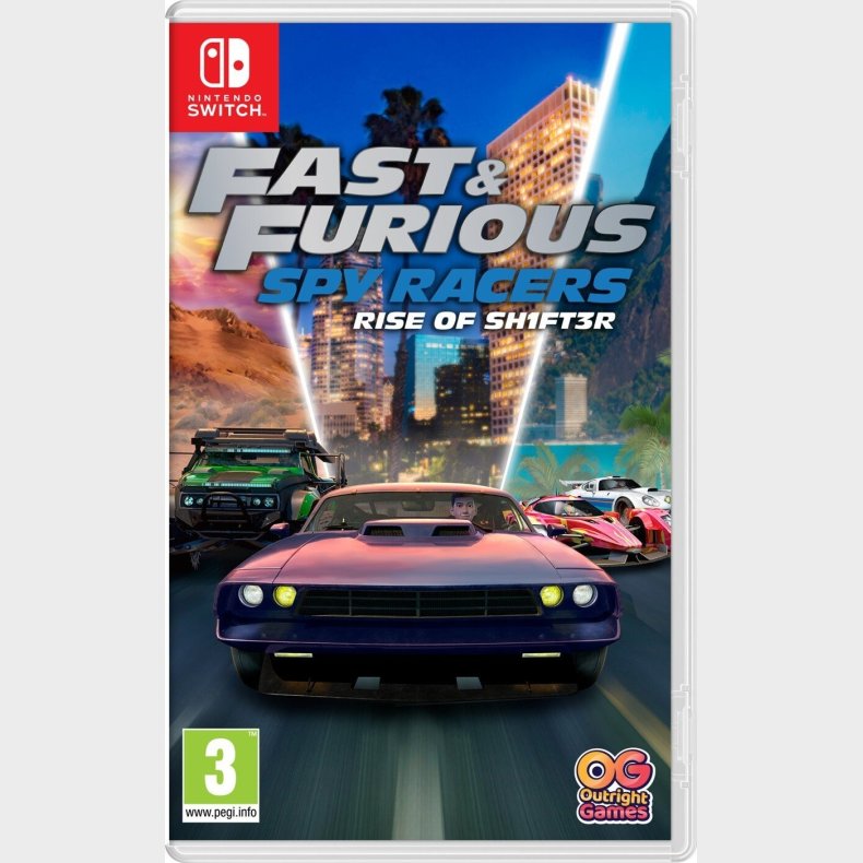 Fast & Furious: Spy Racers Rise Of Sh1ft3r (import) - Nintendo Switch