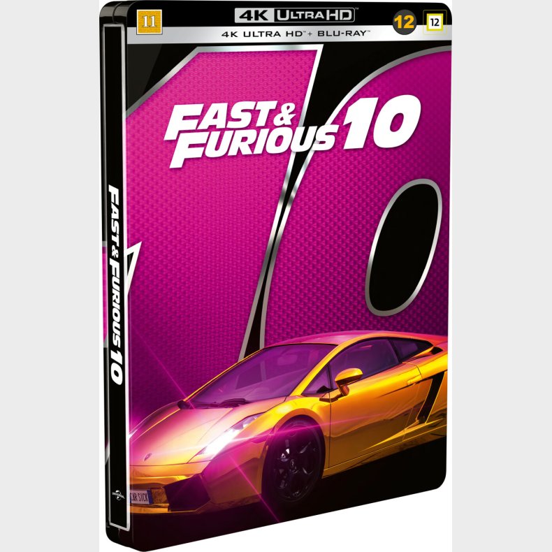 Fast And Furious 10 - Steelbook - 4K Blu-Ray