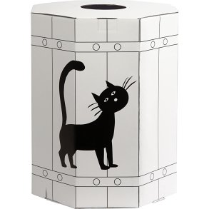 Creativ Company | Fastelavnstnde i pap (H: 39 cm)