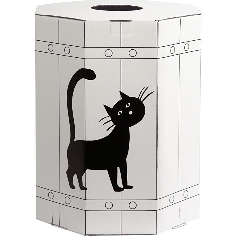 Creativ Company | Fastelavnstnde i pap (H: 39 cm)