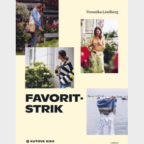 Favoritstrik - Veronika Lindberg - Bog