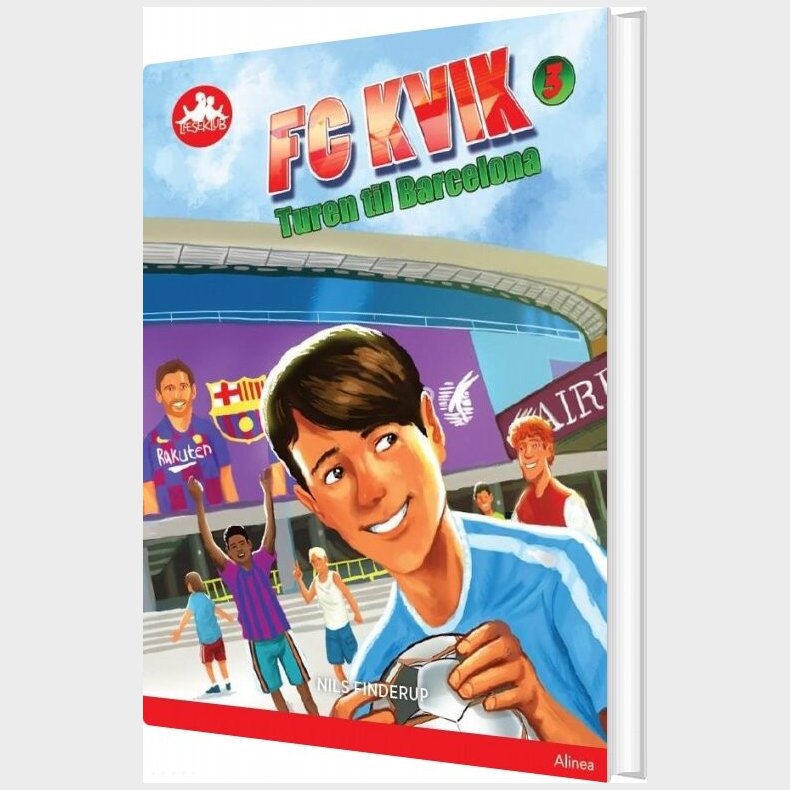 Fc Kvik 3 - Turen Til Barcelona, R�d L�seklub - Nils Finderup - Bog