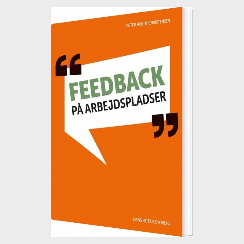 Feedback P� Arbejdspladser - Peter Holdt Christensen - Bog