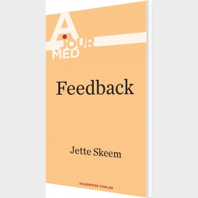 Feedback - Jette Skeem - Bog