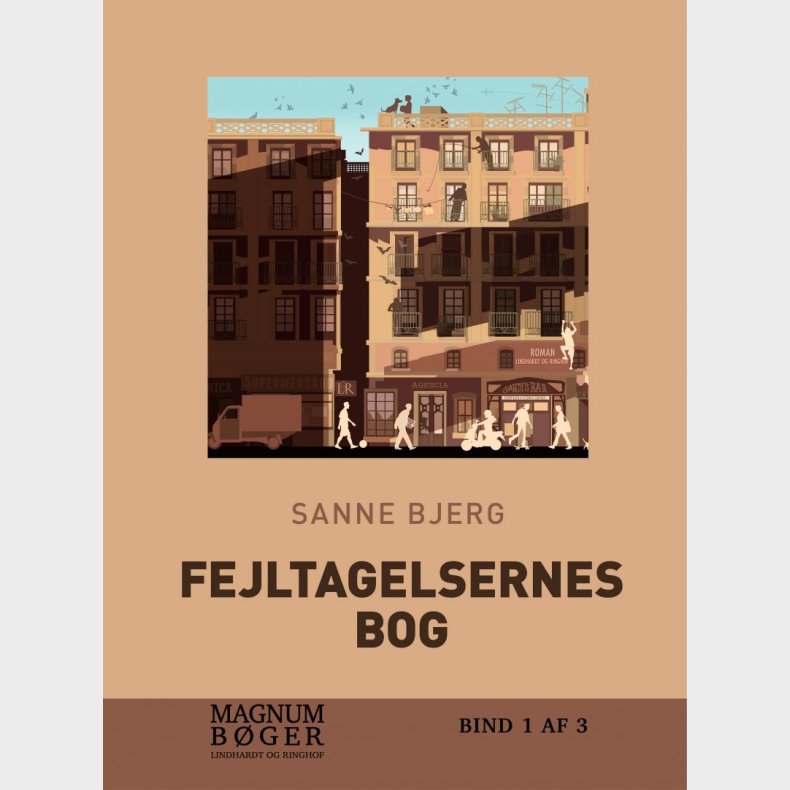 Fejltagelsernes Bog - Stor Skrift - Sanne Bjerg - Bog
