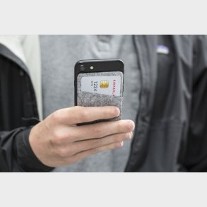 Kortholder Til Mobil - Filt - Kikkerland