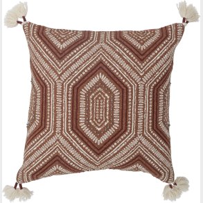 Creative Collection - Feluka Pude - Brun - Bomuld - 45x45 Cm