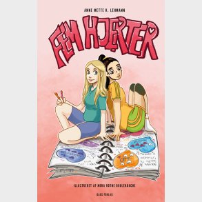 Fem Hjerter - Anne Mette K. Lehmann - Bog