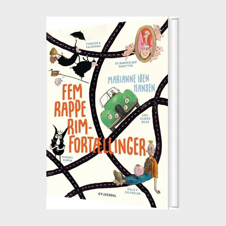 Fem Rappe Rim-fortllinger - Hanne Bartholin - Bog