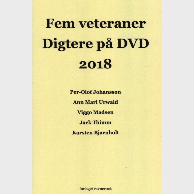 Fem Veteraner - Bennt Pedersen - Bog