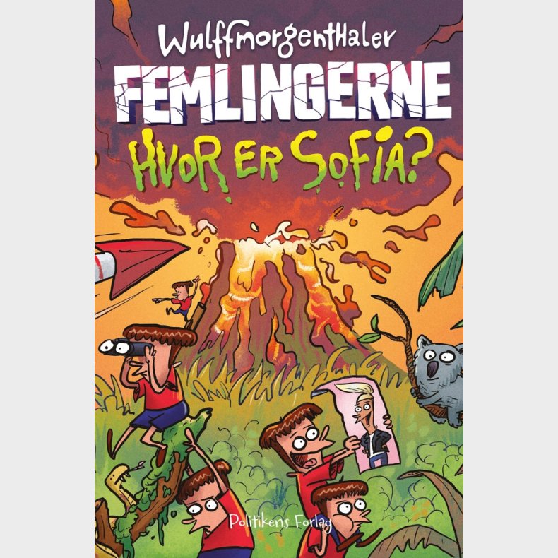 Femlingerne - Hvor Er Sofia? - Mikael Wulff - Bog