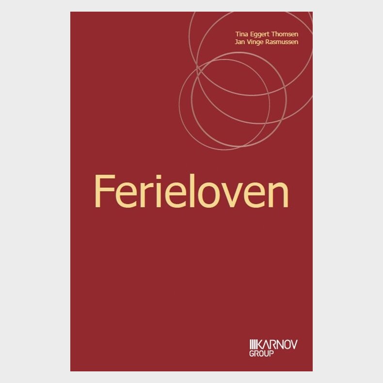 Ferieloven - Tina Eggert Thomsen - Bog