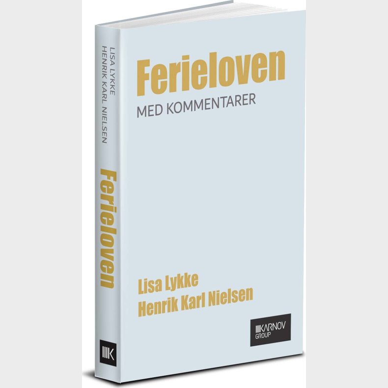 Ferieloven - Henrik Karl Nielsen - Bog
