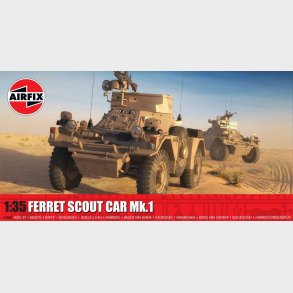 Airfix - Ferret Scout Car Mk.1 Modelbil Bygges�t - 1:35 - A1386