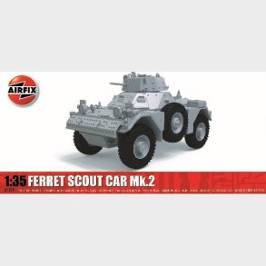 Airfix - Ferret Scout Car Mk.2 Modeltank Bygges�t - 1:35 - A1379
