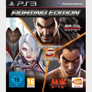 Fighting Edition:  Tekken 6 + Tekken Tag Tournament 2 + Soul Calibur V (5) - PS3