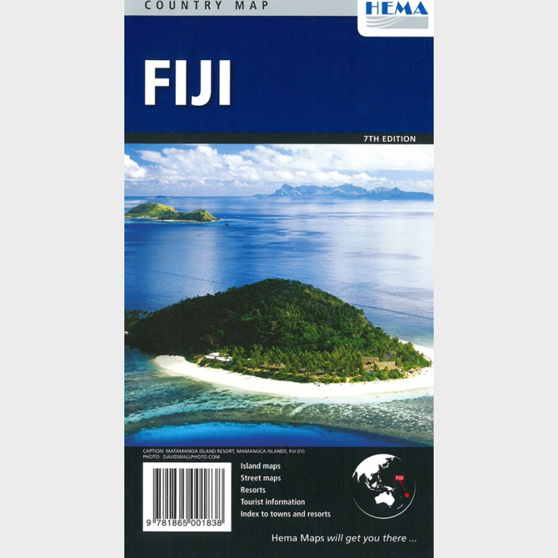 Hema Maps - Fiji - English book