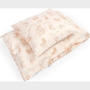 Filibabba - Baby Sengetj - Dreamy Adventurers - Hvid - 70x100 Cm