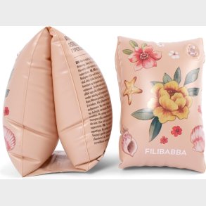 Filibabba - Badevinger Alfie - 3-6 r - 19-30 Kg - Blomster Strand