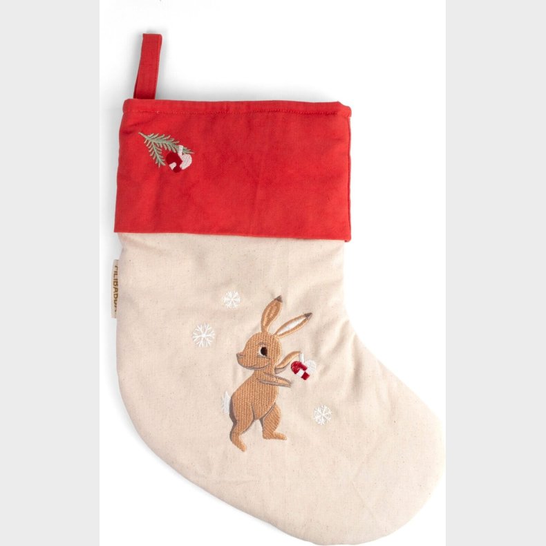 Filibabba - Broderet Sok - Flerfarvet - 36-144 M