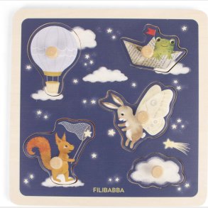 Filibabba - Sanse-puslespil I Tr - Little Adventurers (fi-03828)