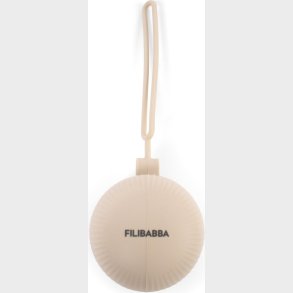 Filibabba - Sutteholder I Silikone - Offwhite - 0-36 M