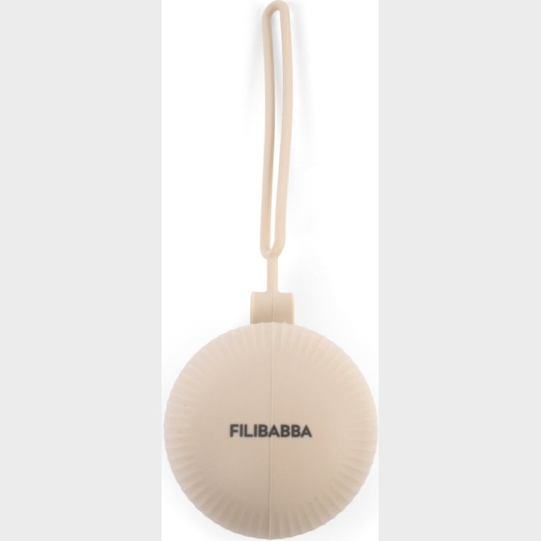 Filibabba - Sutteholder I Silikone - Offwhite - 0-36 M