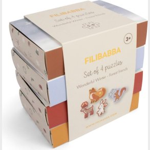 Filibabba - Wonderful Winter Skovens Dyr - (fi-03793)