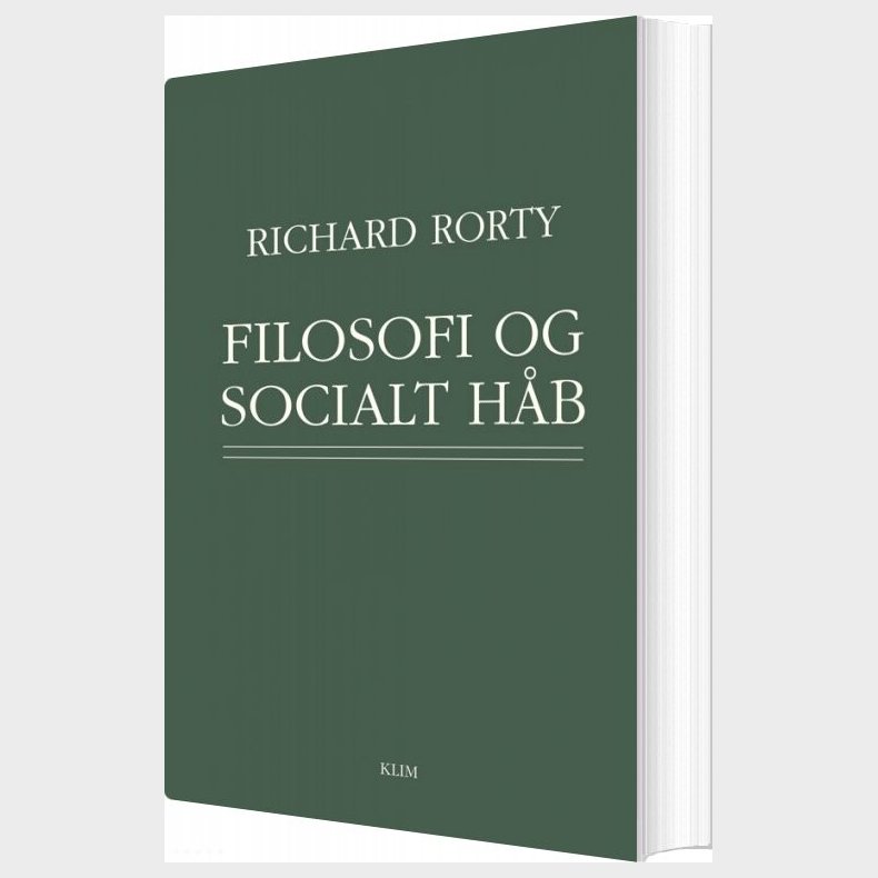 Filosofi Og Socialt H�b - Richard Rorty - Bog