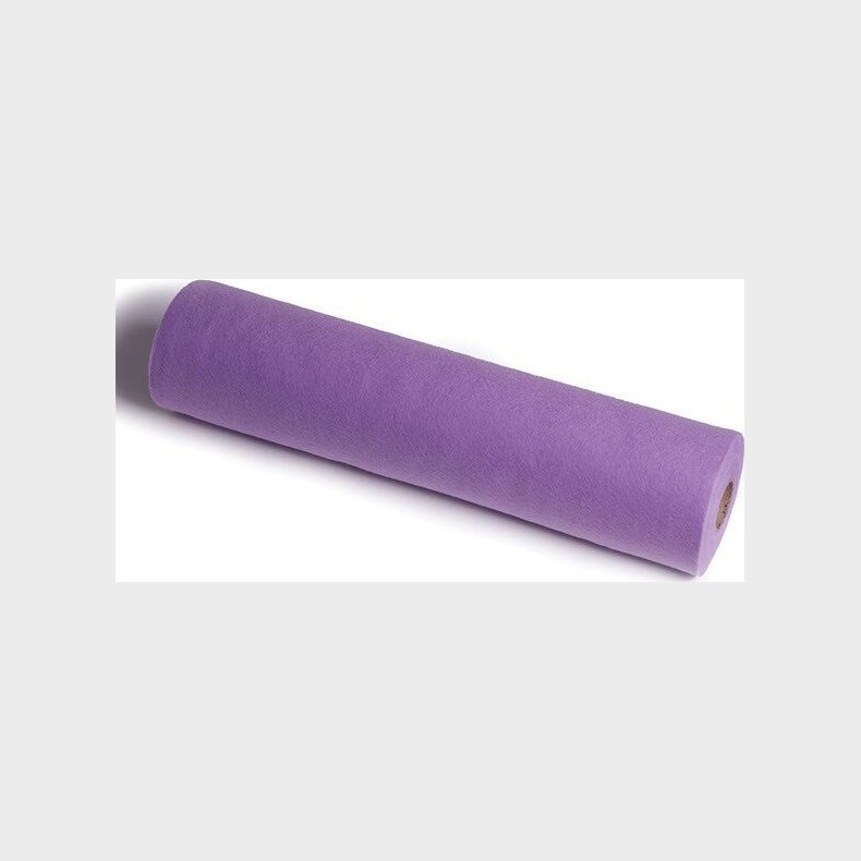 Filtrulle - Lyselilla - Polyester Filt - 45 Cm X 5 M