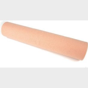 Filtrulle - Lys Beige - Polyester Filt - 45 Cm X 5 M