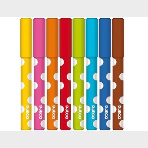 Djeco | 8 Slidstrke Vaskbare Filttusser