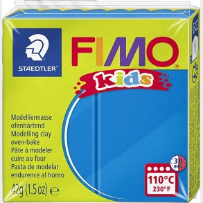 Fimo - Ler Til Ovn - Kids - Bl� - 42 G