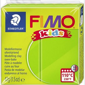 Fimo - Ler Til Ovn - Kids - Lys Gr�n - 42 G